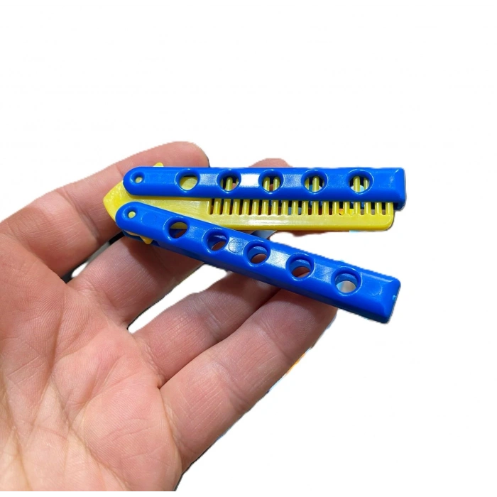 ÜÇEL PLASTİK KELEBEK TARAK 80Lİ (28)