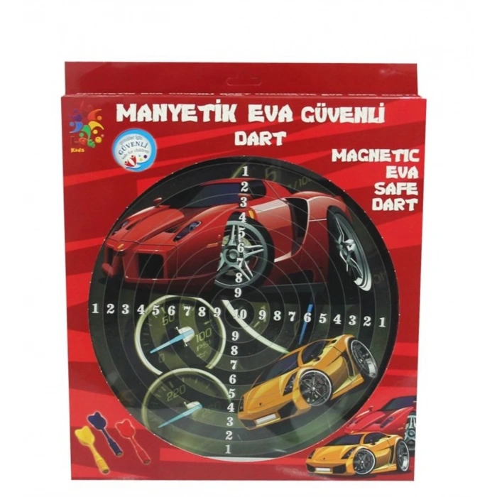 UTKU LCDK7128 KIRMIZI ARABALI MANYETİK DART