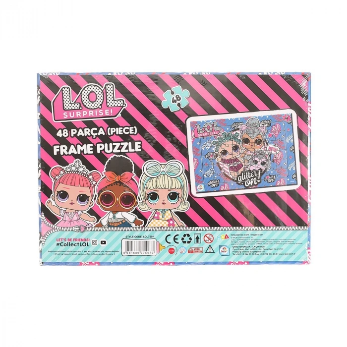 UTKU LOL7597 LOL 48 PARÇA FRAME PUZZLE