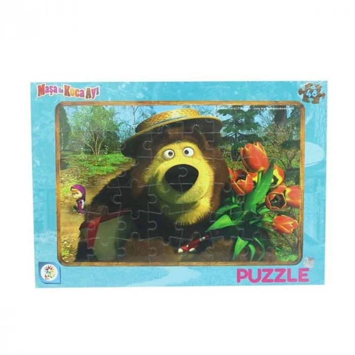 UTKU MS7538 MASHA VE KOCA AYI 48 PARÇA FRAME PUZZLE