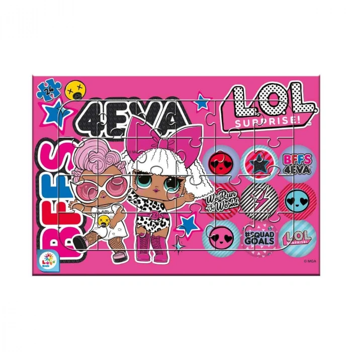 UTKU LOL7594 LOL 24 PARÇA FRAME PUZZLE