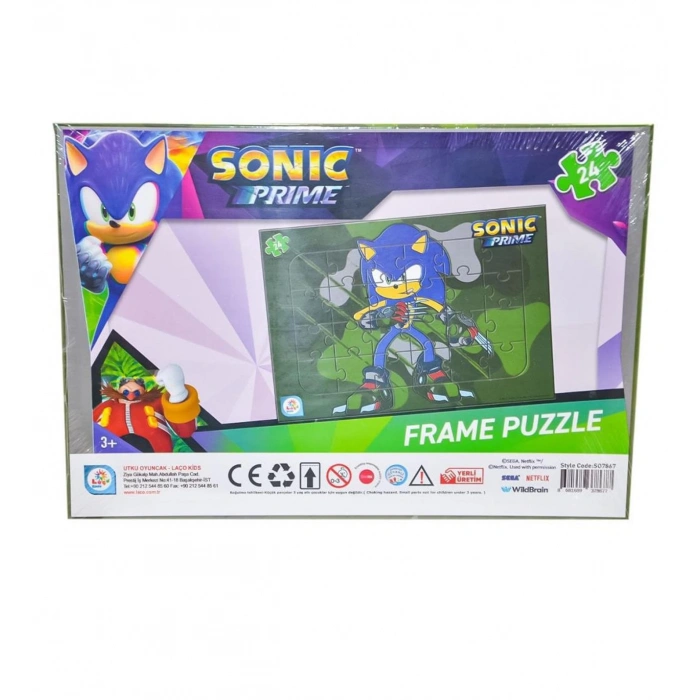 UTKU SO7867 SONİC 24 PARÇA FRAME PUZZLE 2