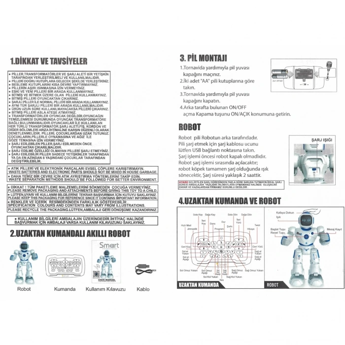 VARDEM GAW-1088 UK INTERAKTIF SARJLI AKILLI ROBOT (6)