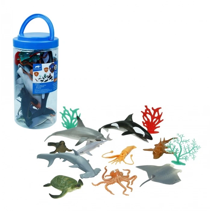 VARDEM SH-D6402 23 CM KOVADA 13 PCS OKYANUS HAYVANLARI