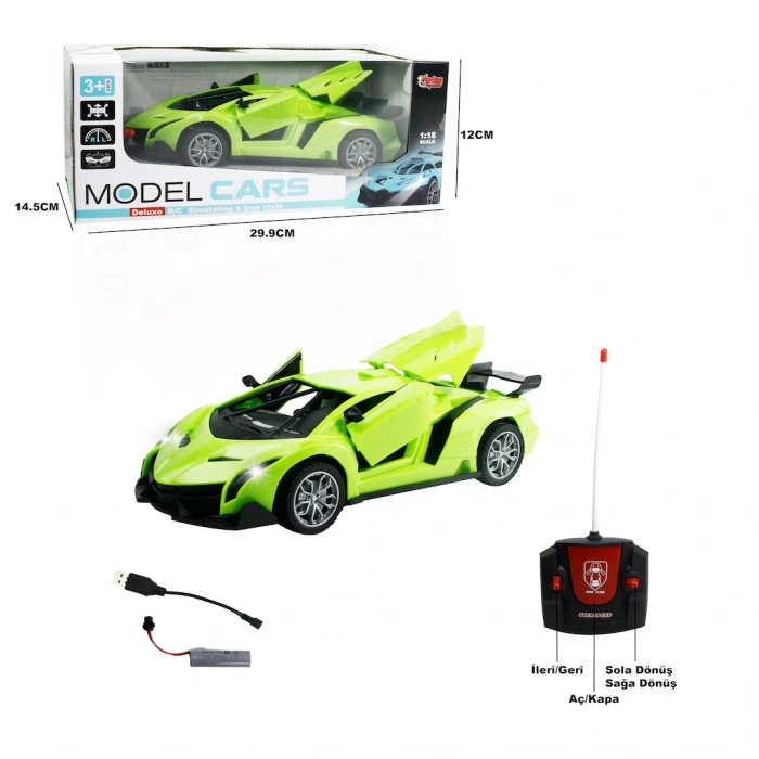 VARDEM XFG-789-104C U/K F/F ŞARJLI 1:18 KAPI VE BAGAJ (24)