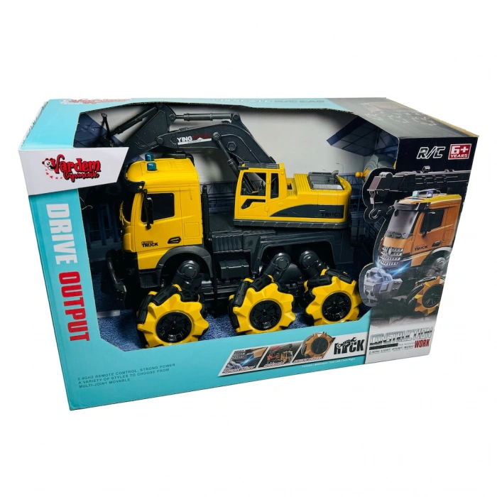 VARDEM YJ-075-4 U/K F/F ŞARJLI 1:14 IŞIKLI SESLİ (6)