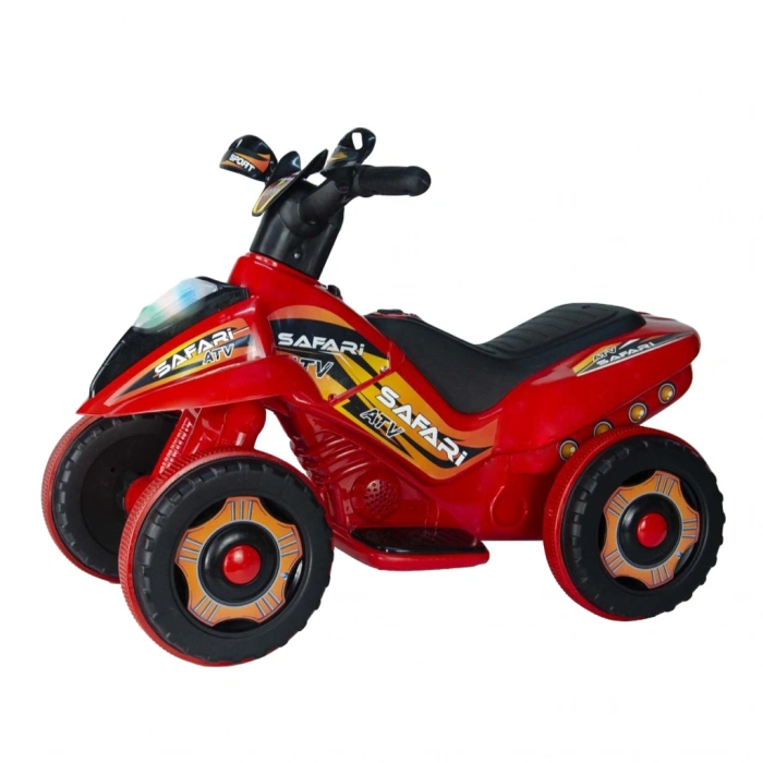 YÜCETOYS UJ ATV 6V SAFARİ KIRMIZI
