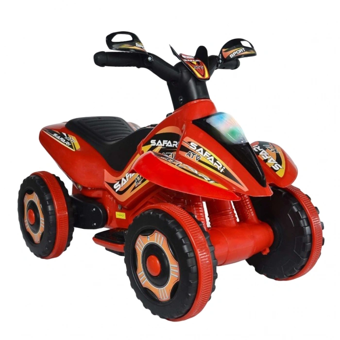 YÜCETOYS UJ ATV 6V SAFARİ KIRMIZI