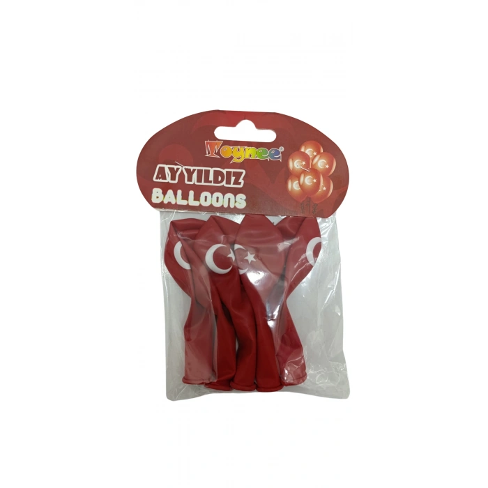 ZORALOĞLU 180207 AY YILDIZ BALONLAR