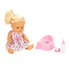 SUNMAN S00003452 SUN-SABC-DZM-BEBEK SET BOUBOU POTTY ALTINI ISLATAN 30CM.SAÇLI/SESSİZ