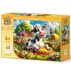 ART PUZZLE 35321  SEVİMLİ İNEK VE ARKADAŞLARI - 50 PARÇA