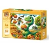 ART PUZZLE 35328 SEVİMLİ DİNAZOR-50 PARÇA