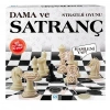 CA PUZZLE CA.5188 DAMA VE SATRANÇ KUTULU OYUN