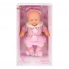 GALTOYS GLT1127-A AZRA NEWBORN PEMBE-Rİ TRİKO ELBİSELİ BEBEK (6)
