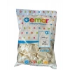 GEMAR GM-110-28 METALİK BALON BEYAZ (50)