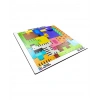 HAMAHA HMH-1076 BEYAZ ÇERÇ. AHŞAP HAYVAN PUZZLE 28  CM X 28 CM