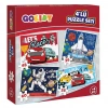 KİNG TOYS 9357 4LÜ PUZZLE SETİ KIZ/ERKEK