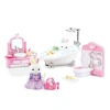 MEGA 010101BIG06620 BAY DREAMY MİNİ TAVŞAN- BÜYÜK BANYO OYUN SETİ