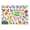 ONUR 13463 STICKER BOOK - ANIMALS