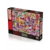 ONUR PUZZLE 20550 1000 PARÇA CİTY OF COLORS