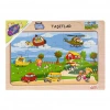 ONYIL ONY-171/172/173/174 AHŞAP EĞİTİCİ PUZZLE TAŞITLAR