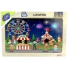 ONYIL ONY-69-70-71-72 AHŞAP EĞİTİCİ PUZZLE/ LUNAPARK
