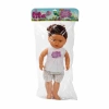 SUNMAN S02060011 LİLA SAÇLI SESLİ BEBEK 60 CM 4A.POŞETLİ