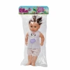 SUNMAN S02060011 LİLA SAÇLI SESLİ BEBEK 60 CM 4A.POŞETLİ