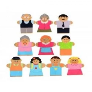 KÖKTEN İNSANLAR KUKLA SETİ 10LU AND-5001