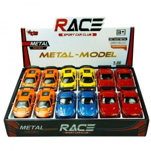 VARDEM TIN-80133-12 ÇEKBIRAK 1:36 DIE CAST SPOR ARABA (72)