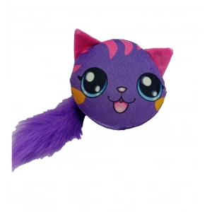 2C OYUNCAK KUYRUKLU KEDİ MOR KÖPÜK OYUNCAK