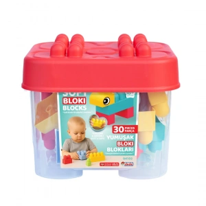 DEDE 04102 YUMUŞAK BLOKİ BLOKLARI KOVA 30 PRÇ (12)