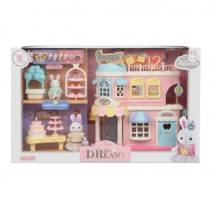 MEGA 010101BIG06683 BAY DREAMY MİNİ TAVŞAN- PASTANE OYUN SETİ