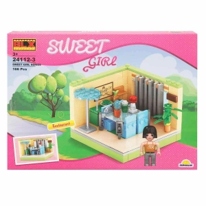 SUNMAN S00003213 SUN-RST-BLX-SWEET GIRL SET APARTMAN YEMEK ODASI 1FGR.166PRÇ