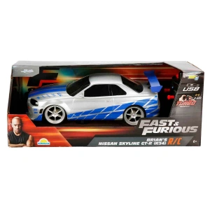 SUNMAN S00006495 SUN-SIM-JDA-R/C ARABA 1/16 FAST&FURIOUS BRIANS NISSAN SKYLINE GT-R F/F 3.7V.USB 2.4GHZ.(FASTF)