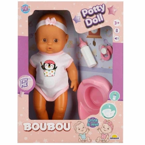 SUNMAN S02030121 BEBEK SET BOUBOU ALTINI ISLATAN 30 CM 4 SESLİ AKS.BYK.KUTU