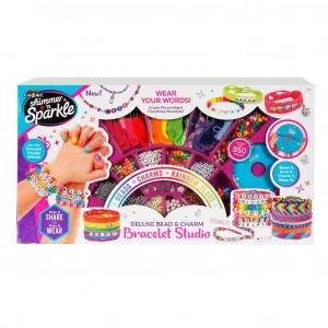 SUNMAN S00065592 SUN-CZA-HOBİ SET SHIMMER N SPARKLE DELUXE BEAD&CHARM BRACELET STUDIO