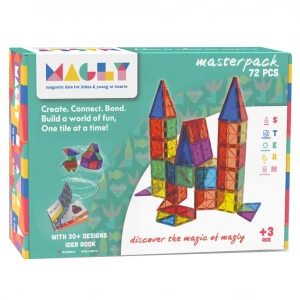 KİNDER MGL-72 MAGLY 72 PARÇA MANYETİK YAPI SETİ