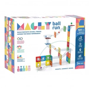 KİNDER MGL-101 MAGLY 101 PARÇA MANYETİK BALL RUN PARKUR OYUNU