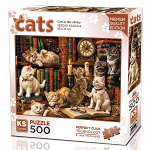 ONUR 20090 PUZZLE 500 CATS İN THE LİBRARY
