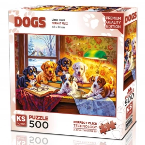ONUR 20091 PUZZLE 500 LİTTLE PAWS