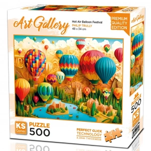 ONUR 20086 PUZZLE 500 HOT AİR BALLOON FESTİVAL