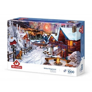 ART PUZZLE 5183 KIŞ EĞLENCESİ-1000 PARÇA