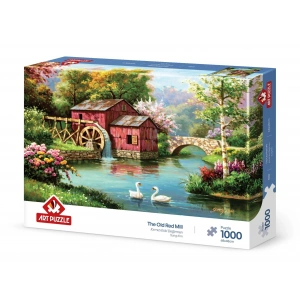 ART PUZZLE 5188 KIRMIZI ESKİ DEĞİRMEN -1000 PARÇA