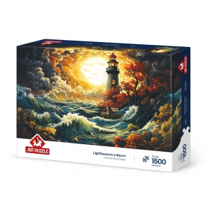 ART PUZZLE 5405 FIRTINADA DENİZ FENERİ -1500 PARÇA