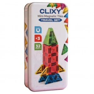 KİNDER TY240 CLIXY 32 PARÇA MİNİ MANYETİK BLOKLAR TRAVEL SET