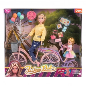 CEREN CTOY-8923A BİSİKLETLİ KIZ VE ANNE