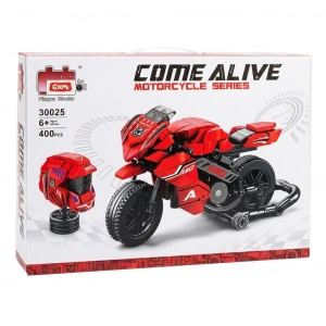 CEREN CTOY-30025  BLOK MOTORSİKLET 400 PARÇA