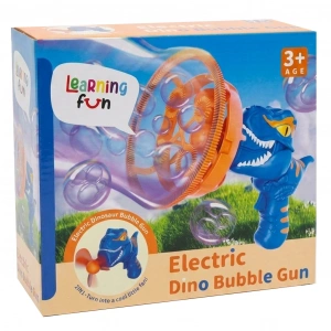 CEREN HBCV-6XEJ7L LEARNİNG FUN YUMUŞAK VANTİLATÖRLÜ BUBBLE BALONCUK TABANCASI DİNAZOR YEŞİL