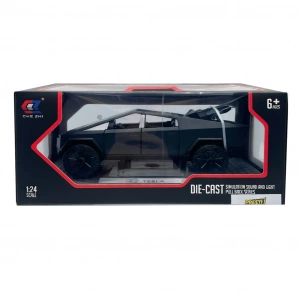 PRESTİJ CZ146B SESLİ IŞIKLI METAL TESLA ARABA (18)